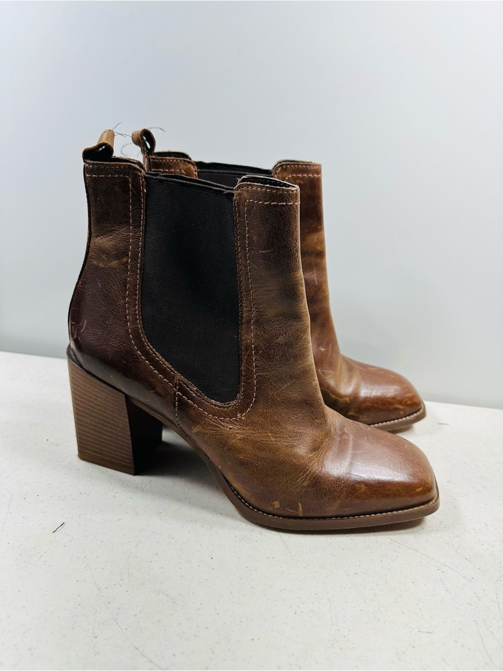 Aldo Grerasa brown ankle booties size 10 - Picture 3 of 6